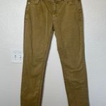 J. McLaughlin Womens Khaki Mustard Yellow Pants Size 31 Slim Fit Photo 5