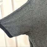 Brandy Melville John Galt black and white striped short sleeve Santa Monica shirt Photo 10