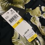 Robbie Bee NWT Petite Side-Ring Dress, Navy Lime Size M New w/Tag Retail $69 Photo 4