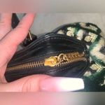 Y2k maxx brocade carpet handbag purse boho embroidered leather retro fall Green Photo 4