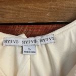 HYFVE  Cream Ruffle‎ Cold Shoulder Dress Size Large Photo 8