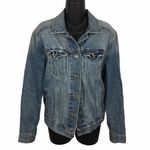 Lucky Brand Women’s Boyfriend Denim Jacket XSmall Photo 2