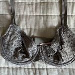 Victoria's Secret  Body by Victoria Unlined Demi Grey Lace Bra Size 32DDD Photo 1