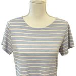 Sail To Sable Womens Striped T-Shirt Dress Size L Coastal Preppy Nautical Photo 2