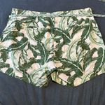 Old Navy Tropical Green Leaf Print Women's Shorts  Womens 14 Summer Vaca Photo 2
