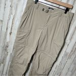REI‎ Convertible Sahara Pants Hiking Outdoor Womens Size 12 Tall Tan Photo 1
