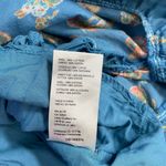Free People  Camella Blue Floral Adjustable Mini Dress - Sz Med 🧡🎀 Photo 13