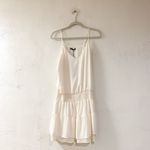 Krisa  Revolve Smocked Cami Mini Dress in Cream Medium NEW Photo 1