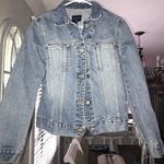 Sequin Fringe Denim Jacket Photo 0