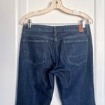 Martin + Osa • vintage y2k flare jeans dark wash low rise trouser cuff wide leg Blue Size 28 Photo 11