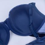 La Senza push up blue bra women Size 34D Photo 9