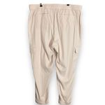 Banana Republic  Utility Jogger Cargo Neutral Women Size XL Pants Cream Off-White Photo 1