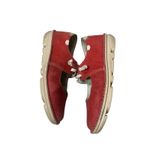 On Foot Your Way Women’s Shoe Red Made In Spain 41 9.5 Comfort Artsy Slip On Size 10 Photo 5