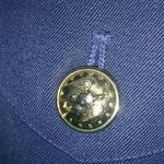 Hugo Buscati 6 Navy Wool Gold Buttoned Blazer Academia Super Prep Photo 5
