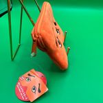 A Rare Orange NWT Folcart Hakata Niwaka Multipurpose Zip Plush Pouch From Japan Photo 1