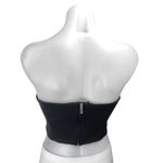 Aritzia Babaton Black Strapless Sleeveless Sweetheart Tube Bandeau Crop Top 4 Photo 1
