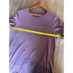 Pact  100% Organic Cotton Shirt Dress w/ Pocket Purple Women’s size Medium Photo 8