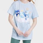 Sanrio Hello Kitty & Friends X Care Bears by Sparkly Oversized Graphic Tee Photo 1