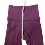 Strut! This Purple Heather high waisted leggings athletic workout one size Photo 3