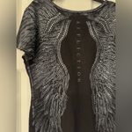 Affliction  Isadora Diamonds Bodysuit Women’s Black Size Small Photo 10