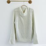 Anthropologie Maeve Bell Sleeve Mint Sweater Large Photo 3