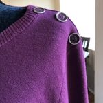Maison Jules New  Savory Wine Layered Look Sweater Photo 2