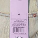 Wild Fable New With Tags Green High Rise Bermuda Jean Shorts Womens Size 6 Photo 9