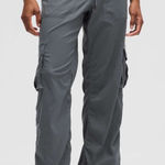 Lululemon  Dance Studio Relaxed-Fit MR Cargo Pant - Oil Grey - L Photo 0