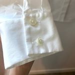 Kate Spade  White Poplin Button Down Shirt Bow Blouse Womens 4 S Preppy Career Photo 11