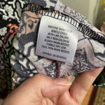 Style & Co  Catalina Hideaway lace up tunic Sevilla Tile Size 1X Boho look Photo 5