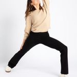 Betabrand Straight Leg Classic Dress Pant Yoga Pants Black Small Petite Photo 2