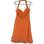 Alfred Angelo  Peach Formal Lined Halter Dress Boning in‎ the Back Size 4 Photo 1