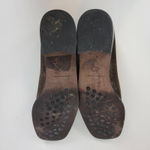 Donald J Pliner Womens Shoes Size 9‎ Silver Brown Embossed Slip Photo 7