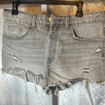 ZARA  Light Gray Denim Shorts A0362 Photo 0