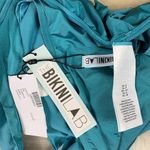 The Bikini Lab NWT Teal One Piece Swim Suit Size S Photo 5