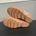 Serra  Hiking Boots Womens 8 Wedge Booties Multicolor Suede Lace Up Round Toe Photo 9