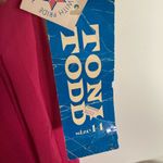 Vintage 1980s NWT Hot Pink Sequin Disco Barbiecore Dress Size 14 Photo 5