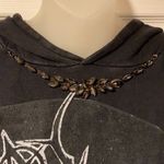The Kooples Vintage Punk Graphic Sweatshirt Oversize Hoodie Detach Neckl… Photo 3