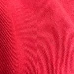 ZARA NWT Basic Mom Fit Button Fly Red Distressed Denim Jeans | US 2 Photo 11