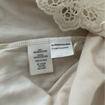 Adiva Sleeveless Lace Cream Halter Neck Top, Sz S Photo 10