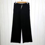 Vuori  Women's Halo Essential Wide leg Pant Medium Heathered Grey Black Photo 1