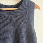 Anthropologie FOIL Blue Short Sleeve Sweater XS Photo 1