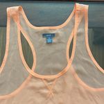 Aerie Sheer  orange flowy top. Photo 1