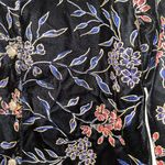 Dress Barn Vintage  Embroidered Velvet Floral Design Blazer Women Size Large Photo 1