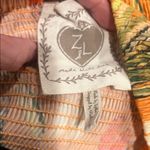 Z&L Europe Vibrant Floral Halter‎ Delia Maxi Dress large. Orange Photo 6