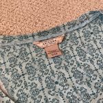 Arizona Jeans Arizona Jean Company 100% Cotton Scoop Neck T-Shirt Blouse Blue Y2K 2005 VEUC Photo 1