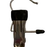 Metal stainless steel hooks with boot or purse clips! Set of 30 new Black Photo 0