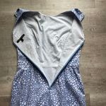 Cynthia Steffe Jasmine Jacquard Blue And White Dress Size 6 Cap Sleeves Retro Photo 8