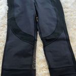 Calia by Carrie Calia Leggings with cuffed ankles 28” Color Black Size M 14” Waist GUC Photo 2