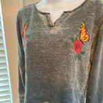 Gypsy Heart boho butterfly roses sweatshirt shirt Photo 0